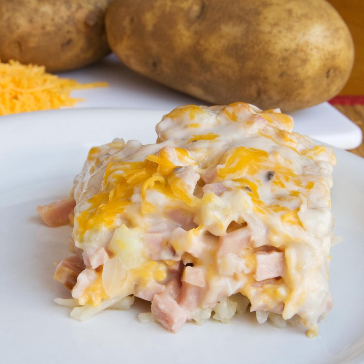 Ham Hash Brown Casserole