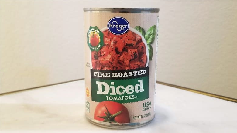 Kroger fire-roasted tomatoes