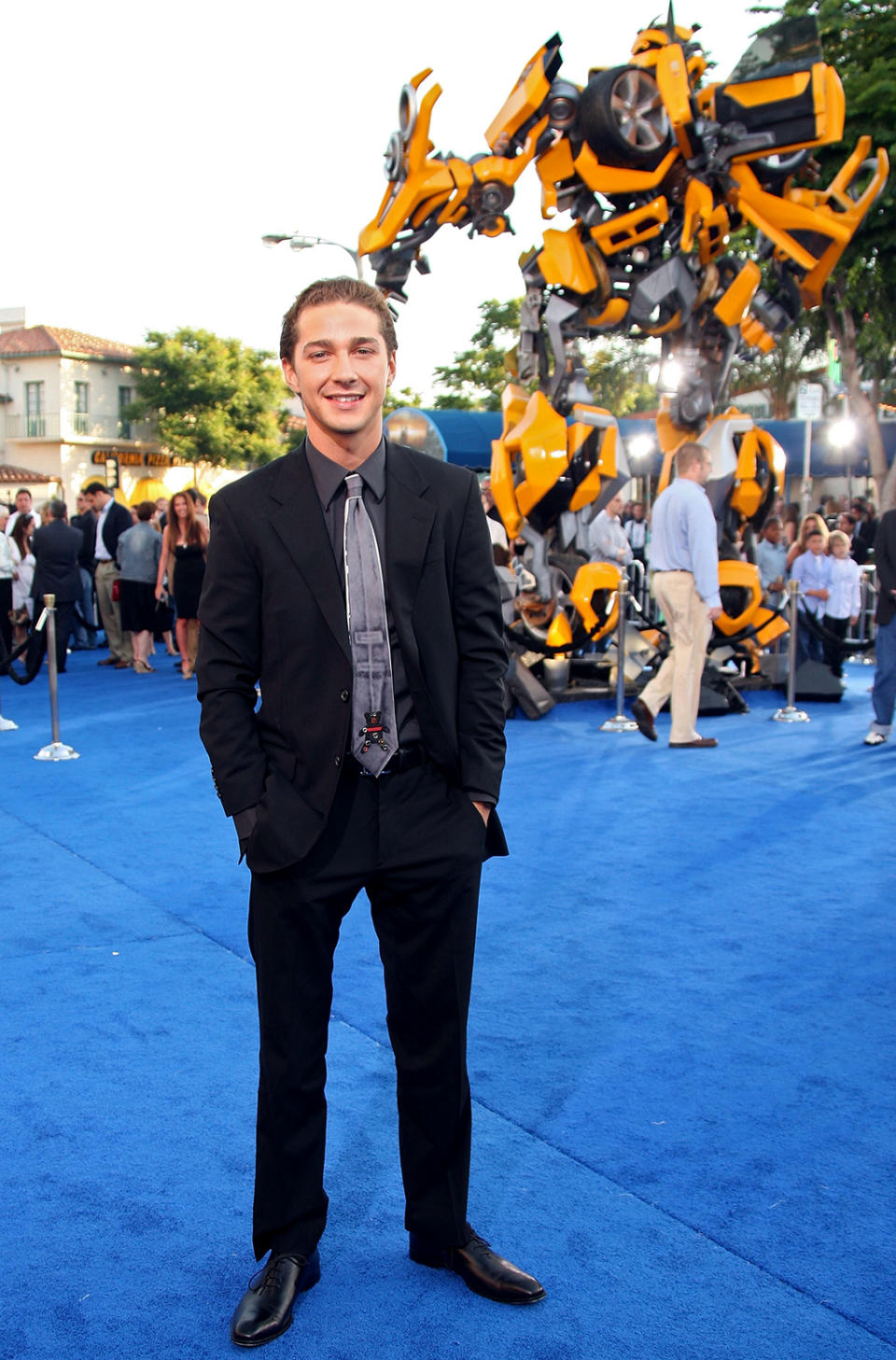 <p>The former Disney Channel star had a breakout year in 2007 — starring in <em>Disturbia</em> and <em>Transformers</em>. (Photo: Frazer Harrison/Getty Images) </p>