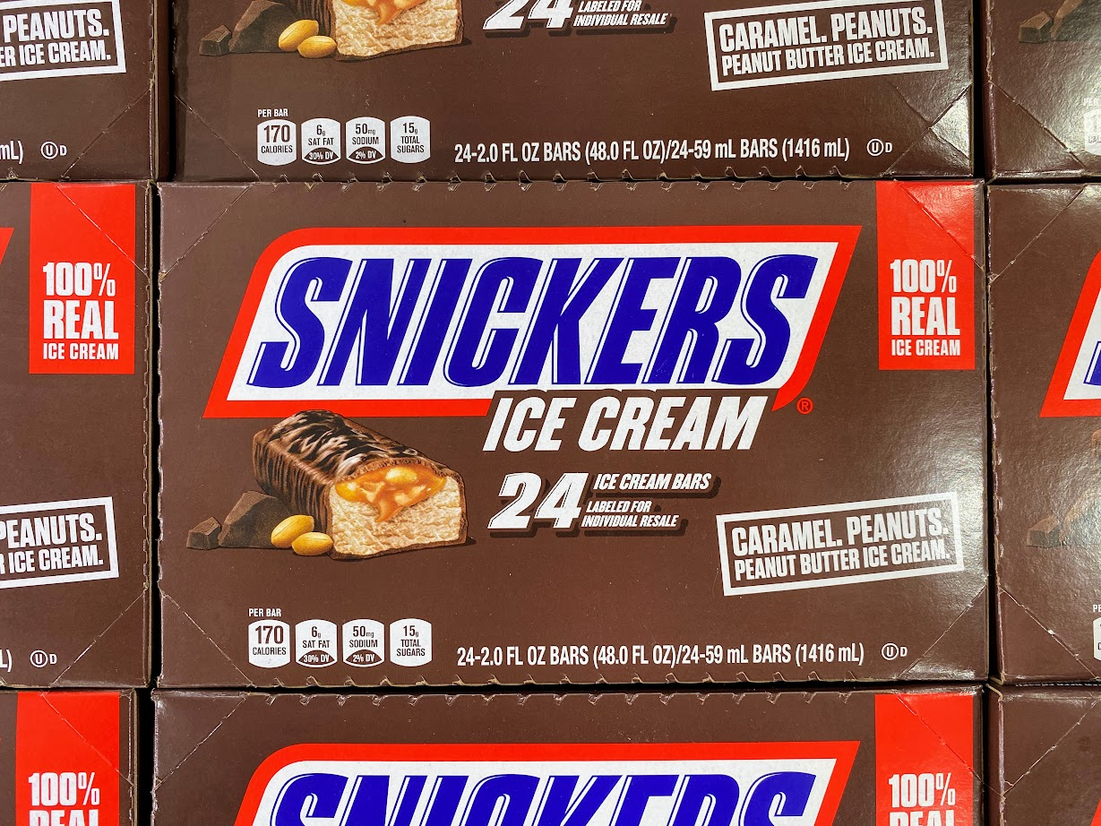 Snickers Ice Cream Bars