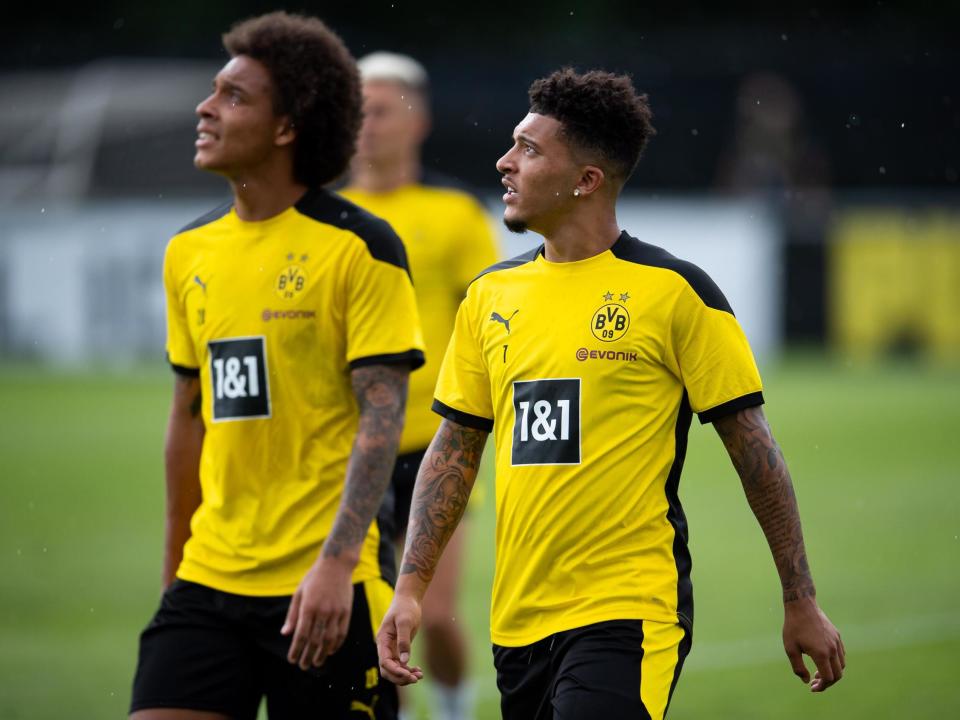 Jadon Sancho of Dortmund: Getty