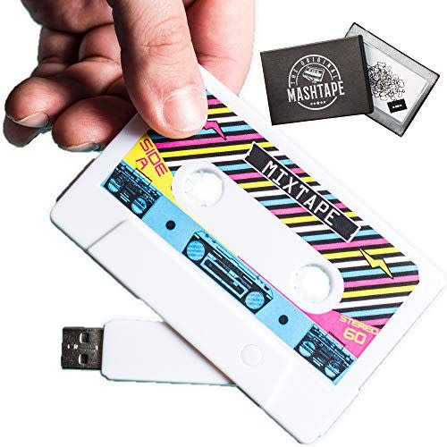 21) Retro Cassette Tape USB Flash Drive