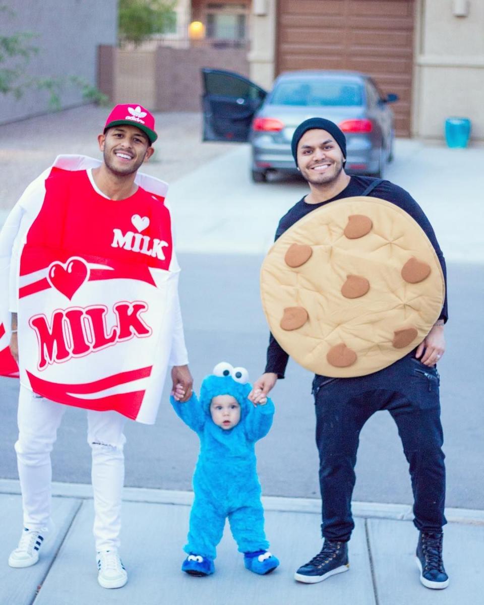 8) Milk and Cookies Trio Costume