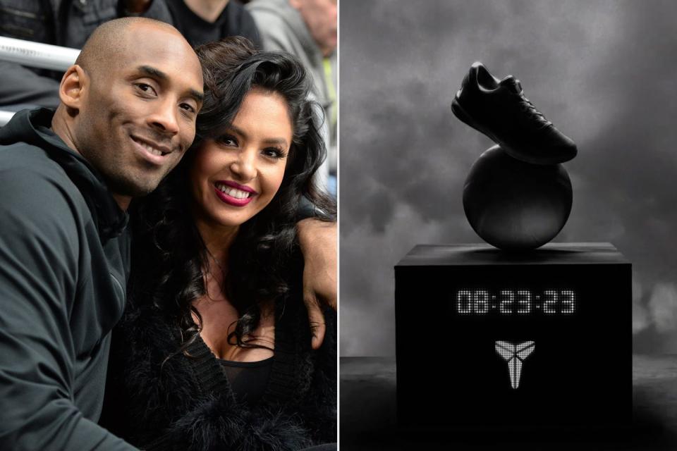 <p>Andrew D. Bernstein/NHLI via Getty, Nike/Instagram</p> A new Kobe Bryant-branded Nike sneaker, designed by his widow Vanessa Bryant, is on its way.