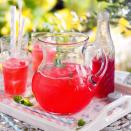 <p>A thirst quenching non-alcoholic cocktail.</p><p><strong>Recipe: <a href="https://www.goodhousekeeping.com/uk/food/recipes/a536972/raspberry-cordial/" rel="nofollow noopener" target="_blank" data-ylk="slk:Raspberry cordial;elm:context_link;itc:0;sec:content-canvas" class="link ">Raspberry cordial</a></strong></p>