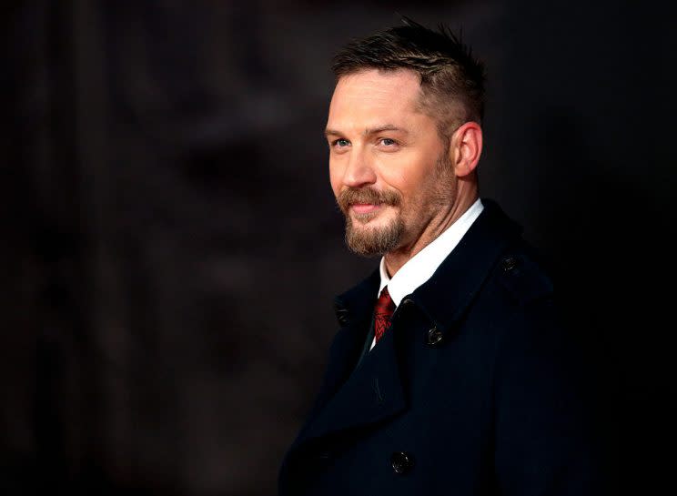 Hardy... now leading the odds to be the new Bond - Credit: Getty