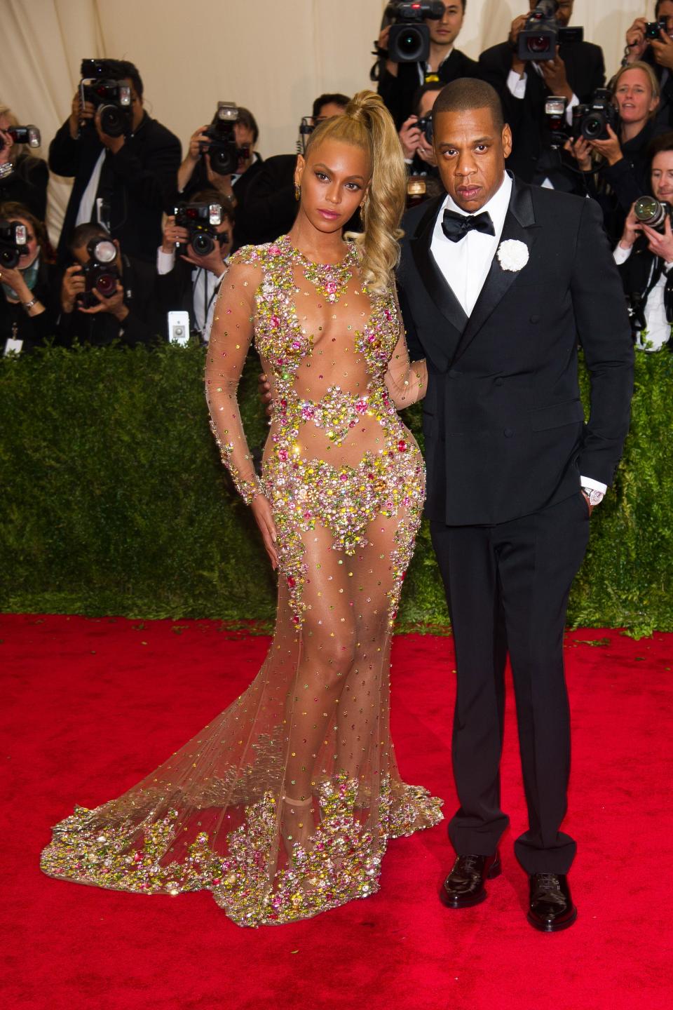 beyonce and jay z met gala 2015