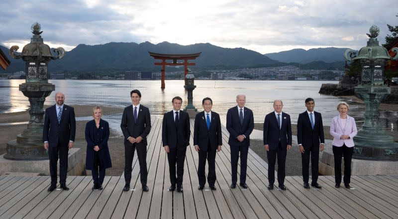 ▲七大工業國集團（G7）峰會日前在廣島舉行，中國不滿被針對，事後頻頻開嗆。（圖／美聯社／達志影像）