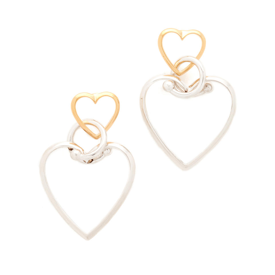 Locked Heart Earrings