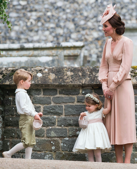 Prince George had a little tantrum at Pippa Middleton’s wedding. Source: Getty