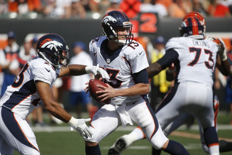 Trevor Siemian threw for more than 300 yards and the Broncos improved to 3-0 (AP)