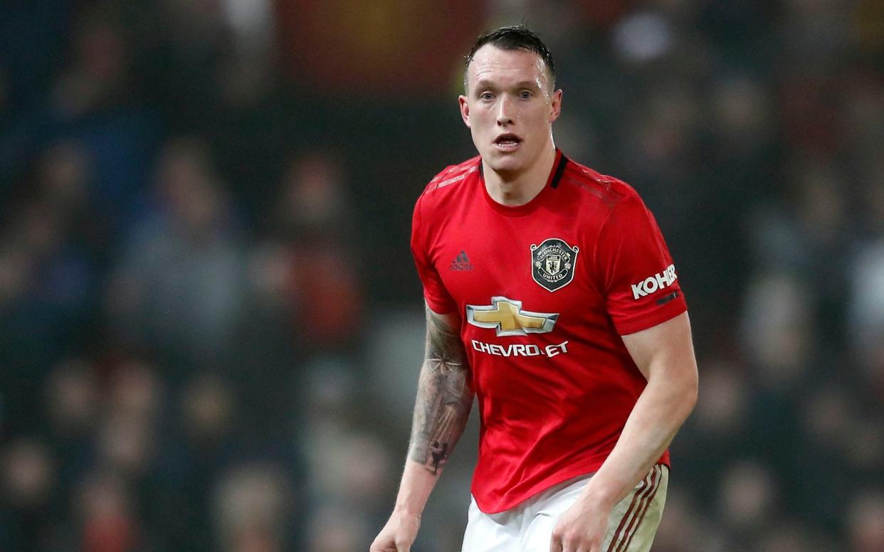 Phil Jones - Twitter delete tweet appearing to mock Phil Jones after Manchester United complaint - PA