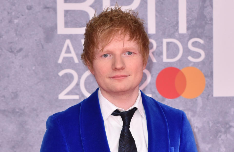 Ed Sheeran at Brit Awards 2022 - Famous