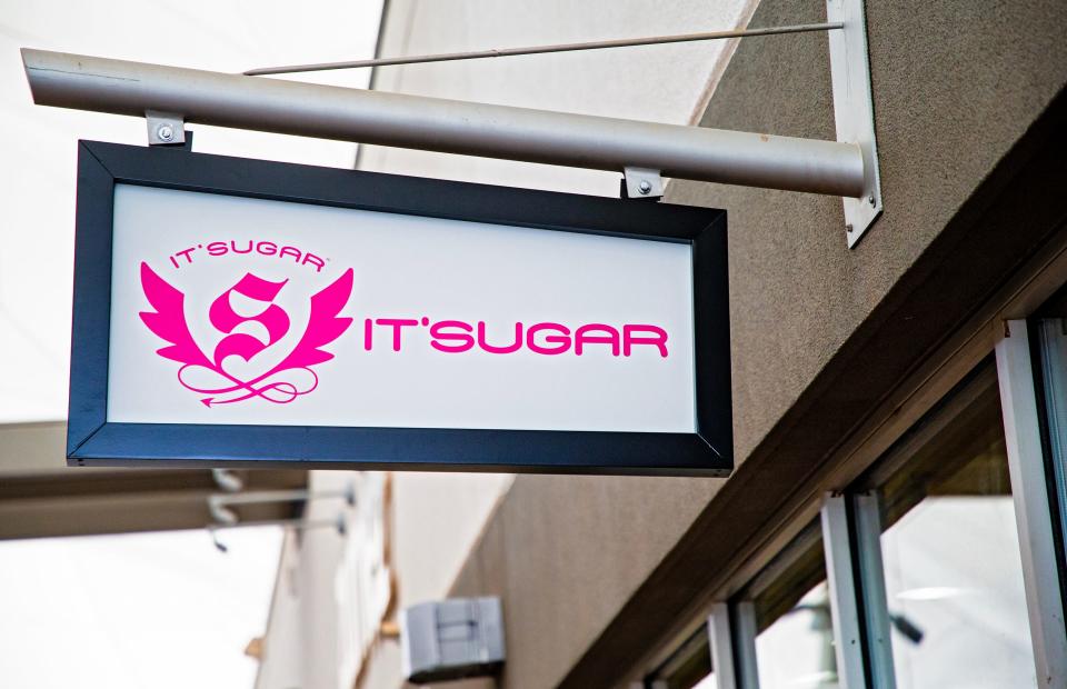 The new It'Sugar retail shop, pictured Monday, March 27, 2023, is located in the OKC Outlet at 7624 W Reno Ave. D-465 in Oklahoma City.