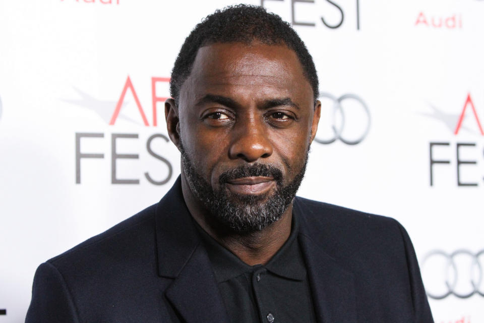 (FILE) Idris Elba Tests Positive for Coronavirus COVID-19. Idris Elba has tested positive for coronavirus, the actor said on Monday, March 16, 2020 on Twitter. HOLLYWOOD, LOS ANGELES, CALIFORNIA, USA - NOVEMBER 10: Actor Idris Elba arrives at the AFI FEST 2013 - 'Mandela: Long Walk To Freedom' Special Screening held at American Cinematheque's Egyptian Theatre on November 10, 2013 in Hollywood, Los Angeles, California, United States. (Photo by Xavier Collin/Image Press Agency/Sipa USA)