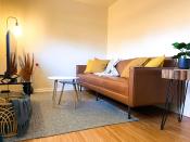 An entertainment room in the Brownstone Shared Housing home in Palo Alto