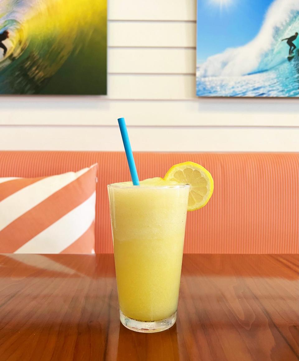 Citron frozen lemonade at The Breakers' Ocean House.