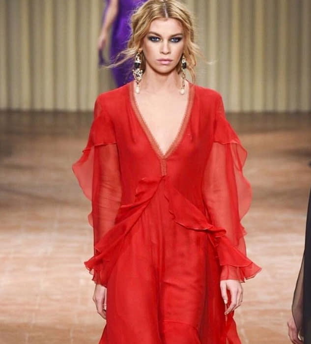 Stella Maxwell für Alberta Ferretti