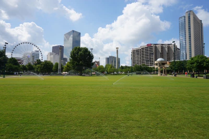 On July 27, 1996, a bomb exploded at Olympic Park in Atlanta during the Summer Games, killing two people and injuring more than 100 other people. File Photo by Michael Barera/Wikimedia