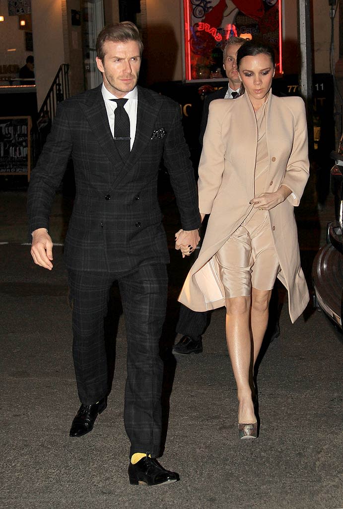 David Victoria Beckham Valentines Day Dinner