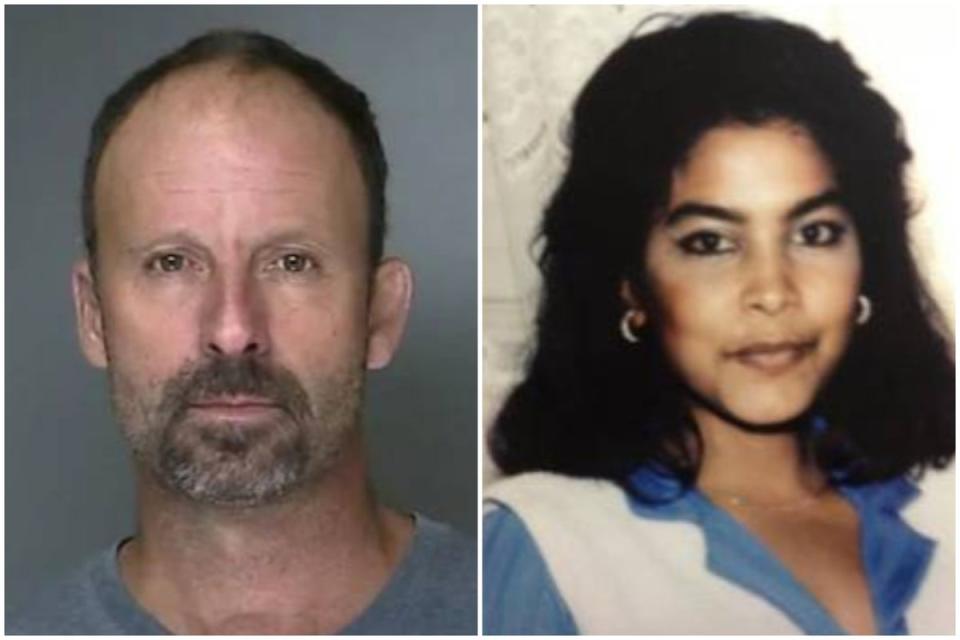 Investigators suspected that convicted serial killer John Bittrolff (left) was linked to the murder of Sandra Costilla (right) but he was never charged (SCDA)