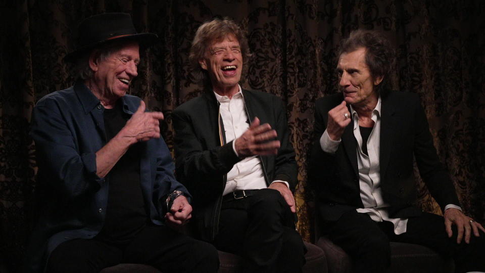 Keith Richards, Mick Jagger and Ronnie Wood are releasing their first album of new Rolling Stones music in 18 years, 