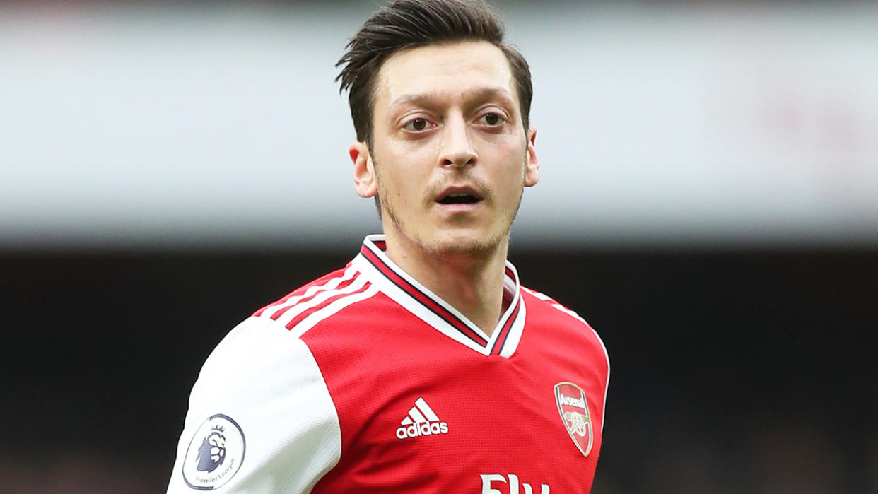 Arsenal star Mesut Ozil says is 'deeply disappointed' to have been axed by the Premier League club. (Photo by Alex Morton/Getty Images)