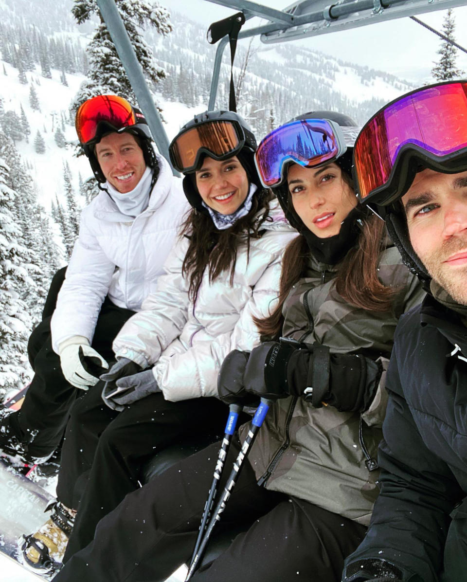 Ski Trip With Paul Wesley and Ines de Ramon