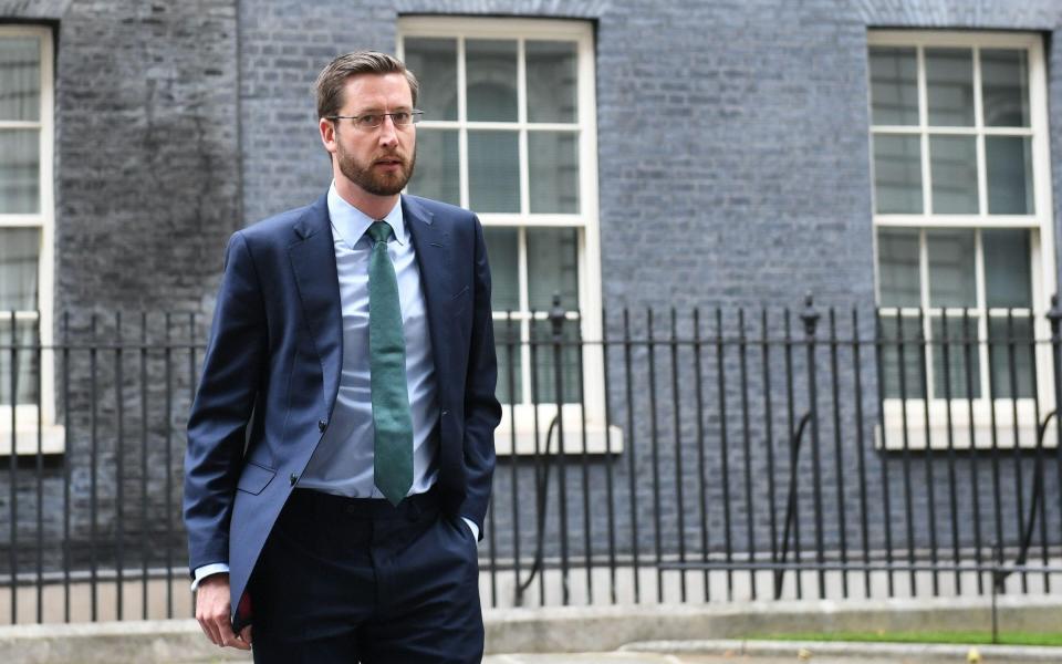 Simon Case outside Downing Street - PA Images / Alamy Stock Photo