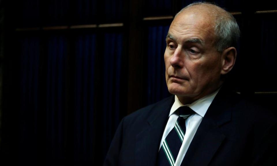 John Kelly at the White House on 5 September.