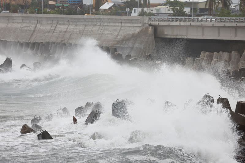 Typhoon Koinu in Taitung