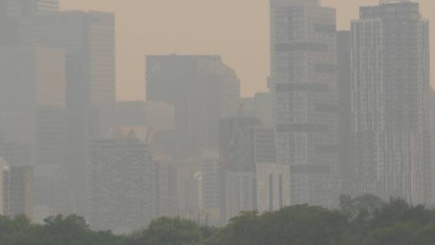 Residents urged to take precautions as wildfire smoke comprises