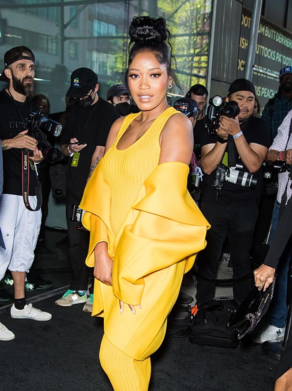 Keke Palmer attends Michael Kors Collection Spring/Summer 2023 Fashion Show