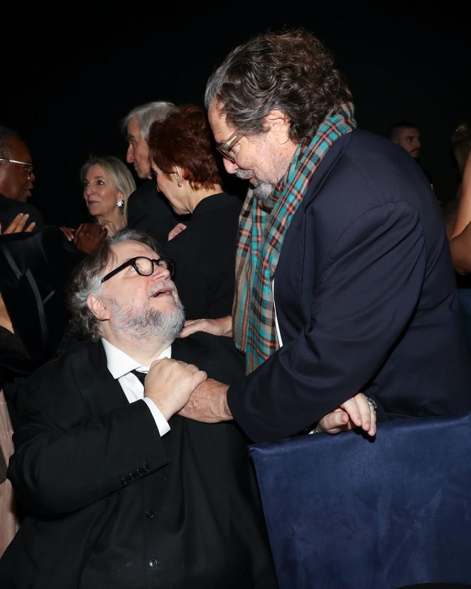 Guillermo del Toro and Julian Schnabel