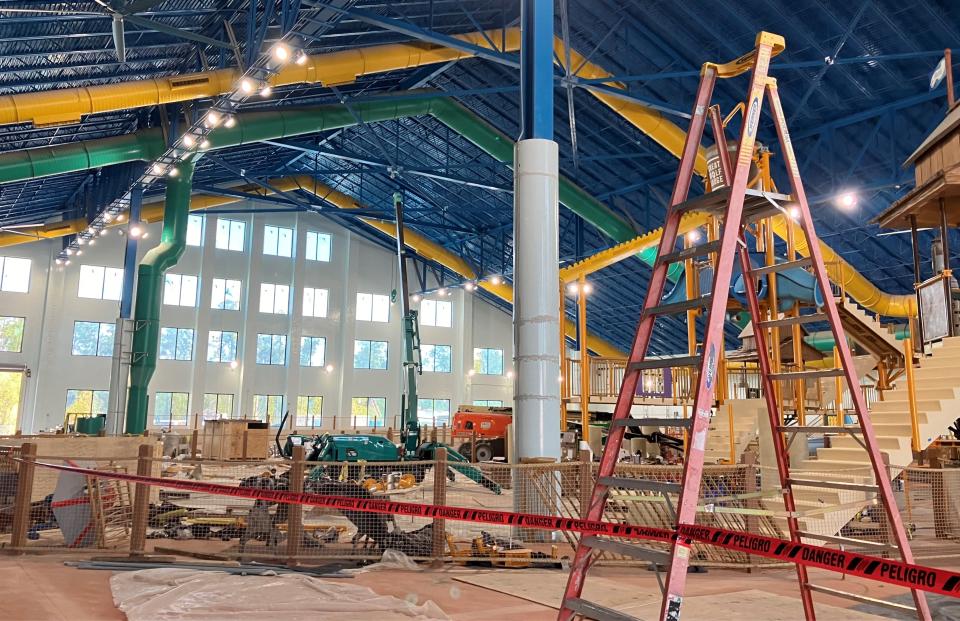 In the Know: Great Wolf Lodge construction in April 2024 of its first Florida location in Naples.