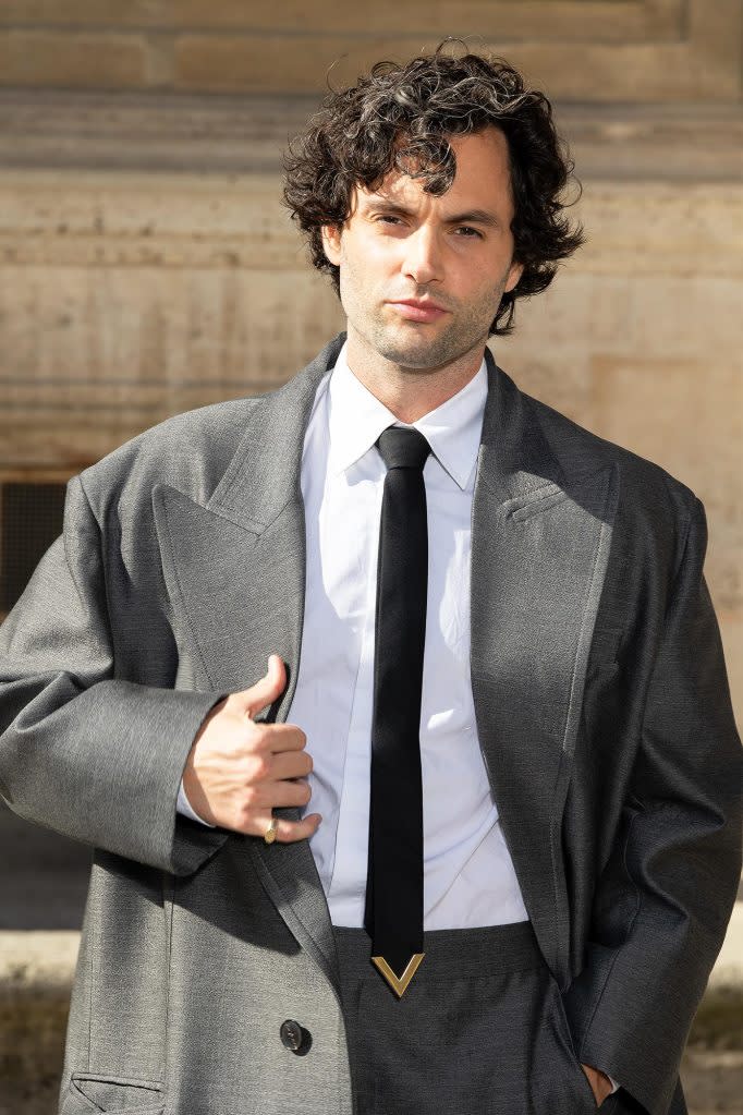 Penn Badgley Says Being a Stepdad Is Different From Being a Dad