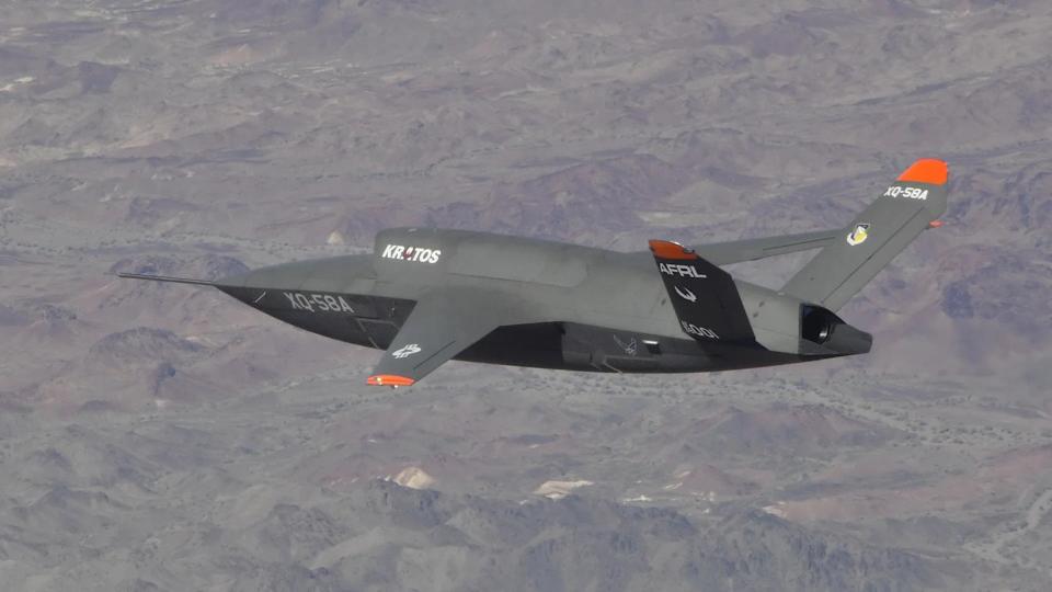 Kratos already has a diverse drone portfolio, including the stealthy XQ-58A Valkyrie seen here. <em>USAF</em>