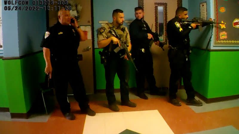 Robb Elementary school police bodycam video during deadly attack in Uvalde