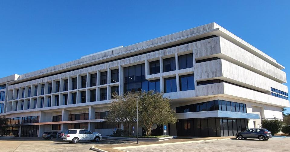 The Whitney Bank building in Downtown Houma, 7910 Main St., November 1. The building is set to be purchased by the Terrebonne Parish Government this week. The government will consolidate many of its offices under this roof, plus a business incubator.