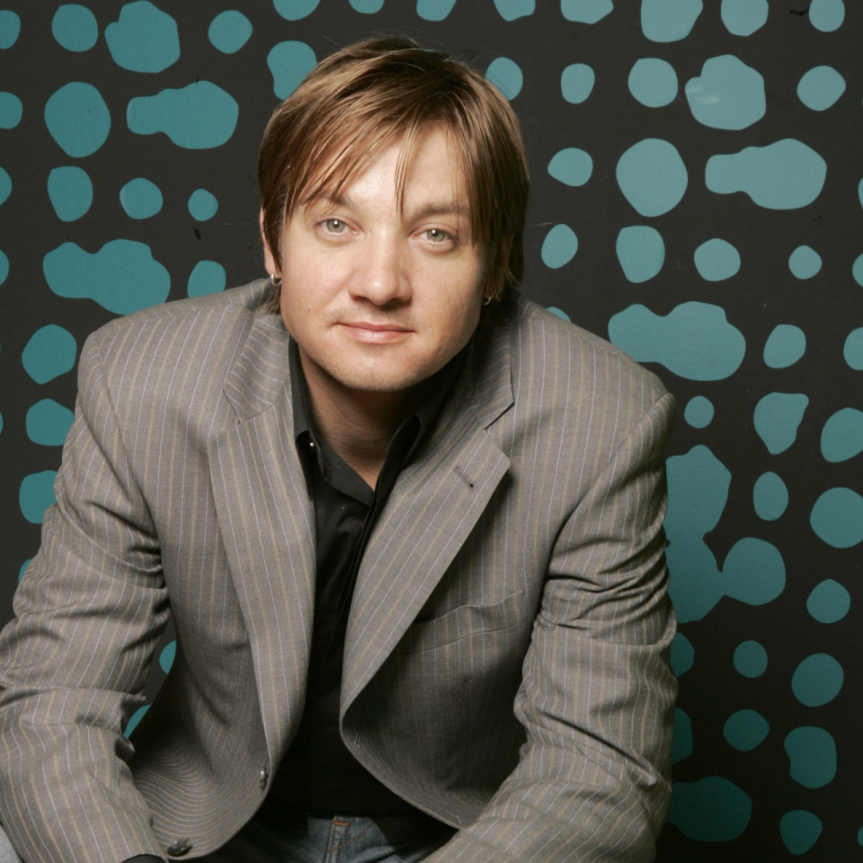 Jeremy Renner in a portrait for 12 and Holding taken at the 2005 Toronto Film Festival