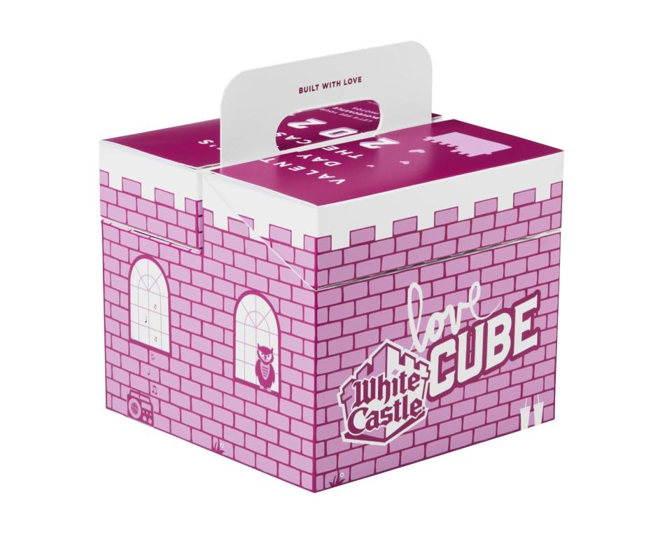 White Castle_Valentines Day_Love Cube Packaging