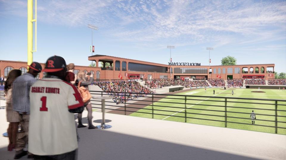 The new multi-purpose stadium at Middlesex County is expected to be ready for use in 2026