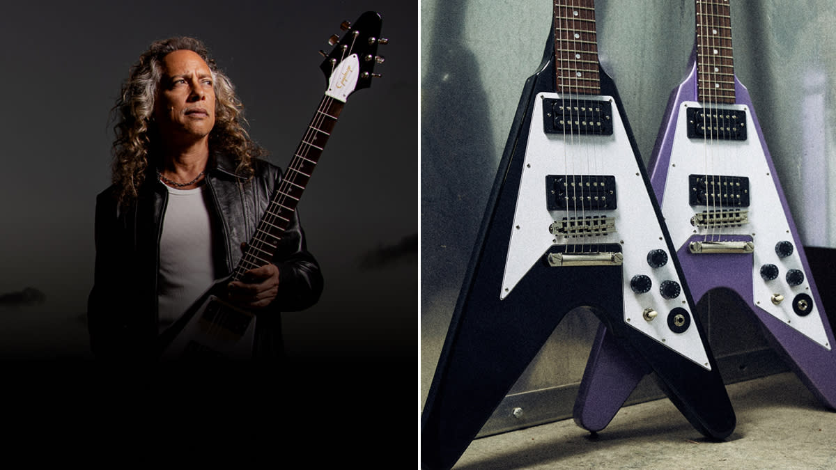  Epiphone Kirk Hammett 1979 Flying V. 