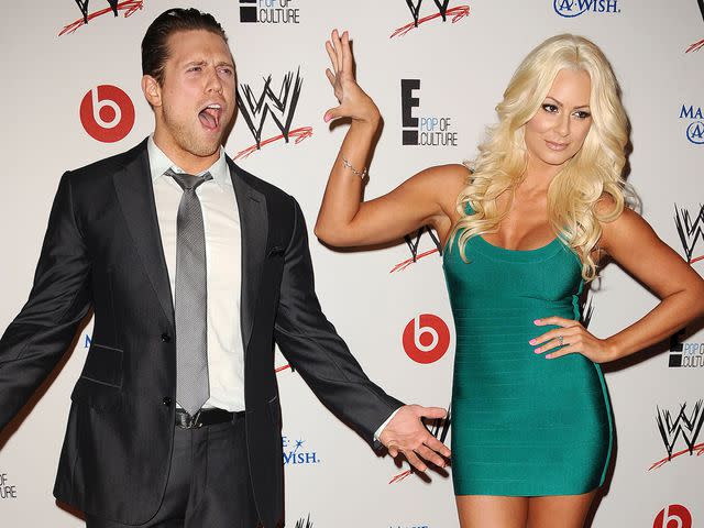 <p>Jason LaVeris/FilmMagic</p> Mike "The Miz" Mizanin and Maryse Ouellet attend the WWE SummerSlam VIP party in 2013
