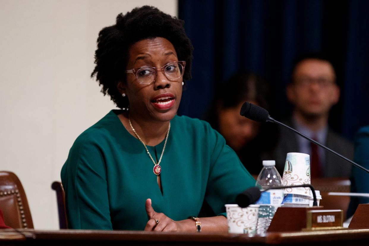 Rep. Lauren Underwood, a Democrat from Illinois, is one of a growing number of candidates of color winning in mostly white congressional districts.