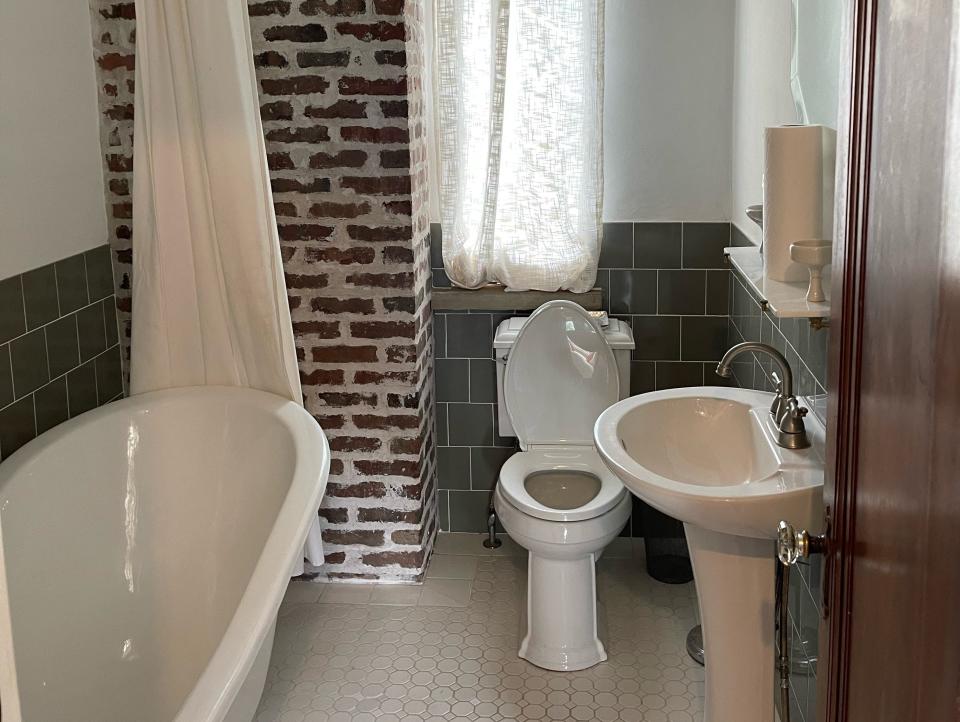 One of the bathrooms after renovation