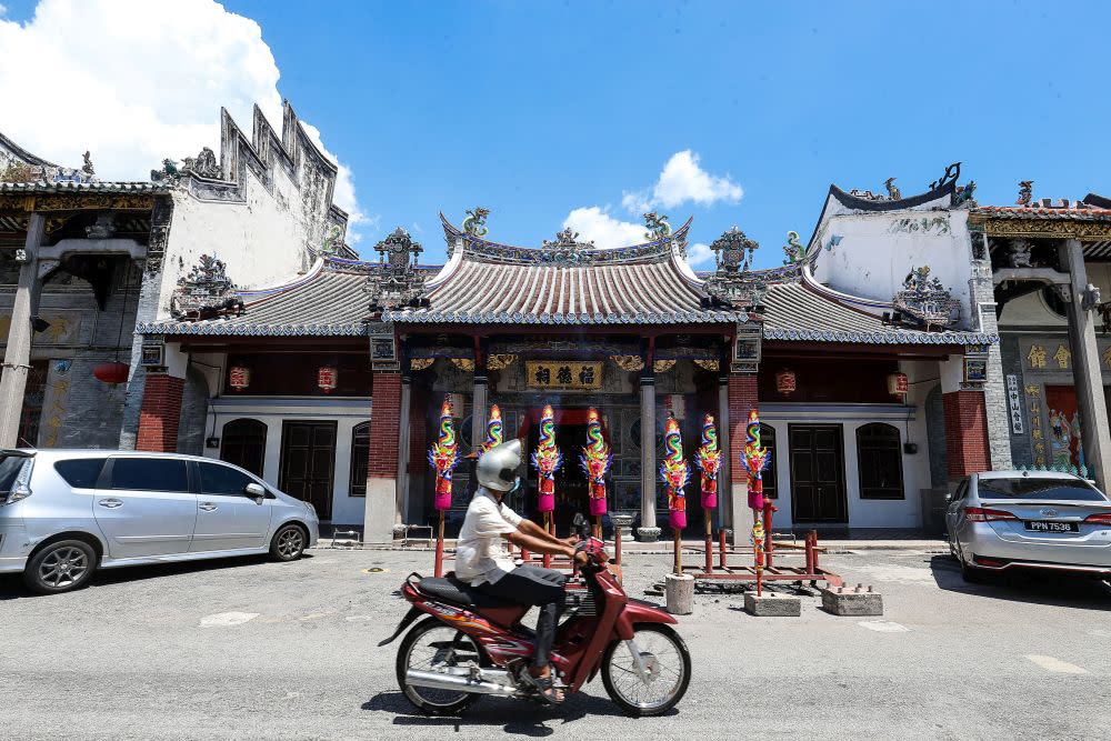 Tokong Thai Pak Kong won the conservation, enhancement and adaptation award for the conservation of the Fu De Ci Temple. — Picture by Sayuti Zainudin