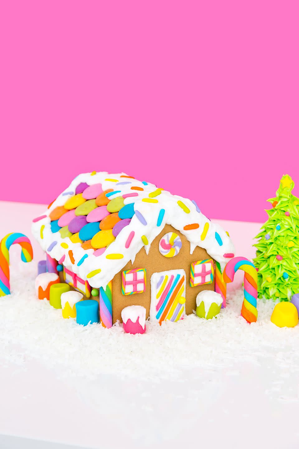 Lisa Frank Gingerbread House