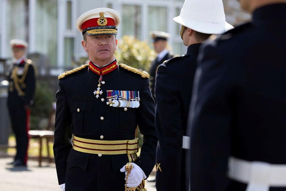 Major General Matthew Holmes (LPhot Joe Cater/PA) (PA Media)