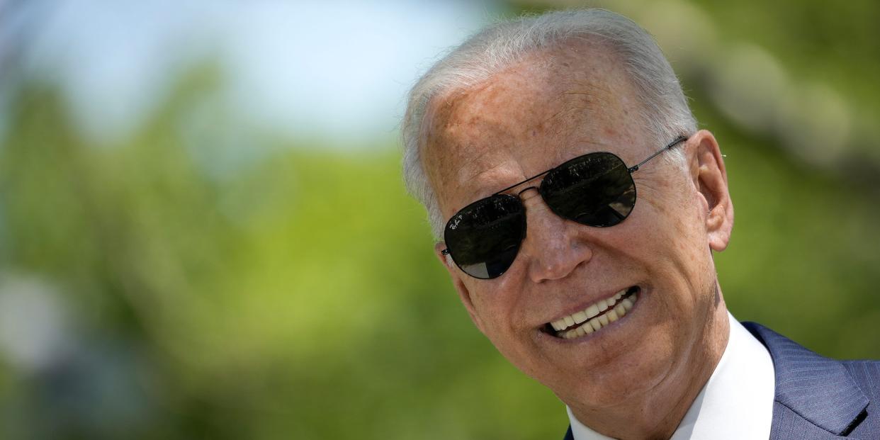 Joe Biden sunglasses getty